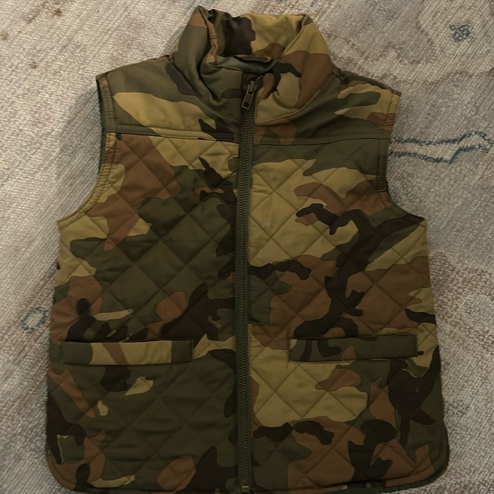 CrewCuts Camo Vest 4-5